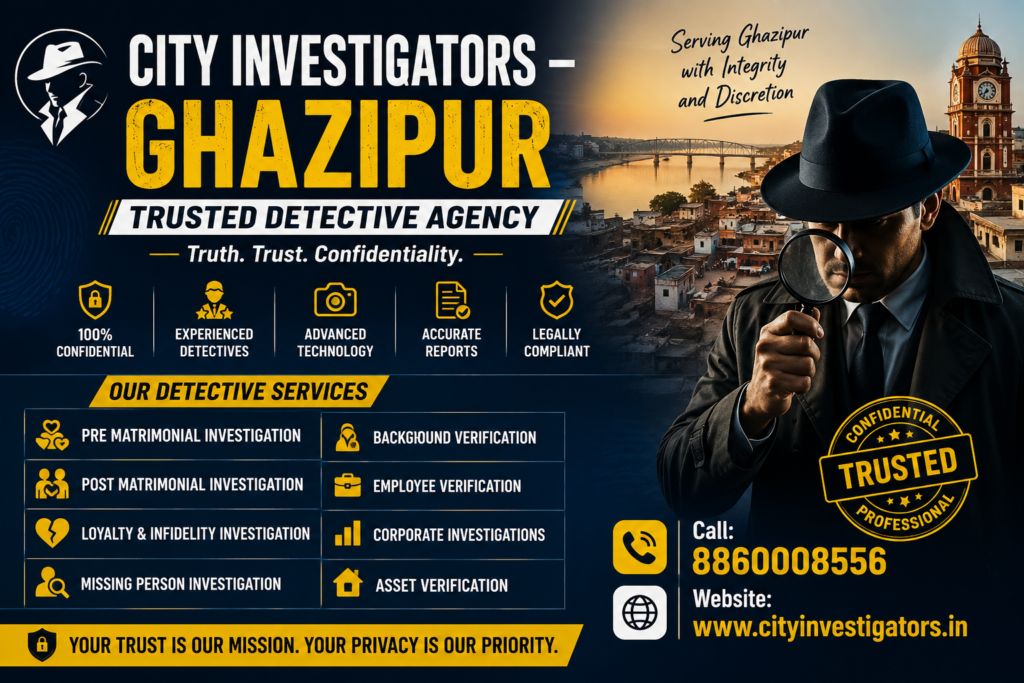 detective agency in ghazipur