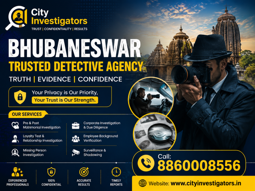 Detective Agency in Bhubaneswar
