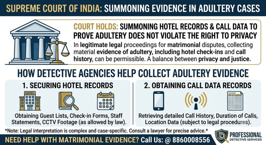 Supreme Court on Adultery Evidence